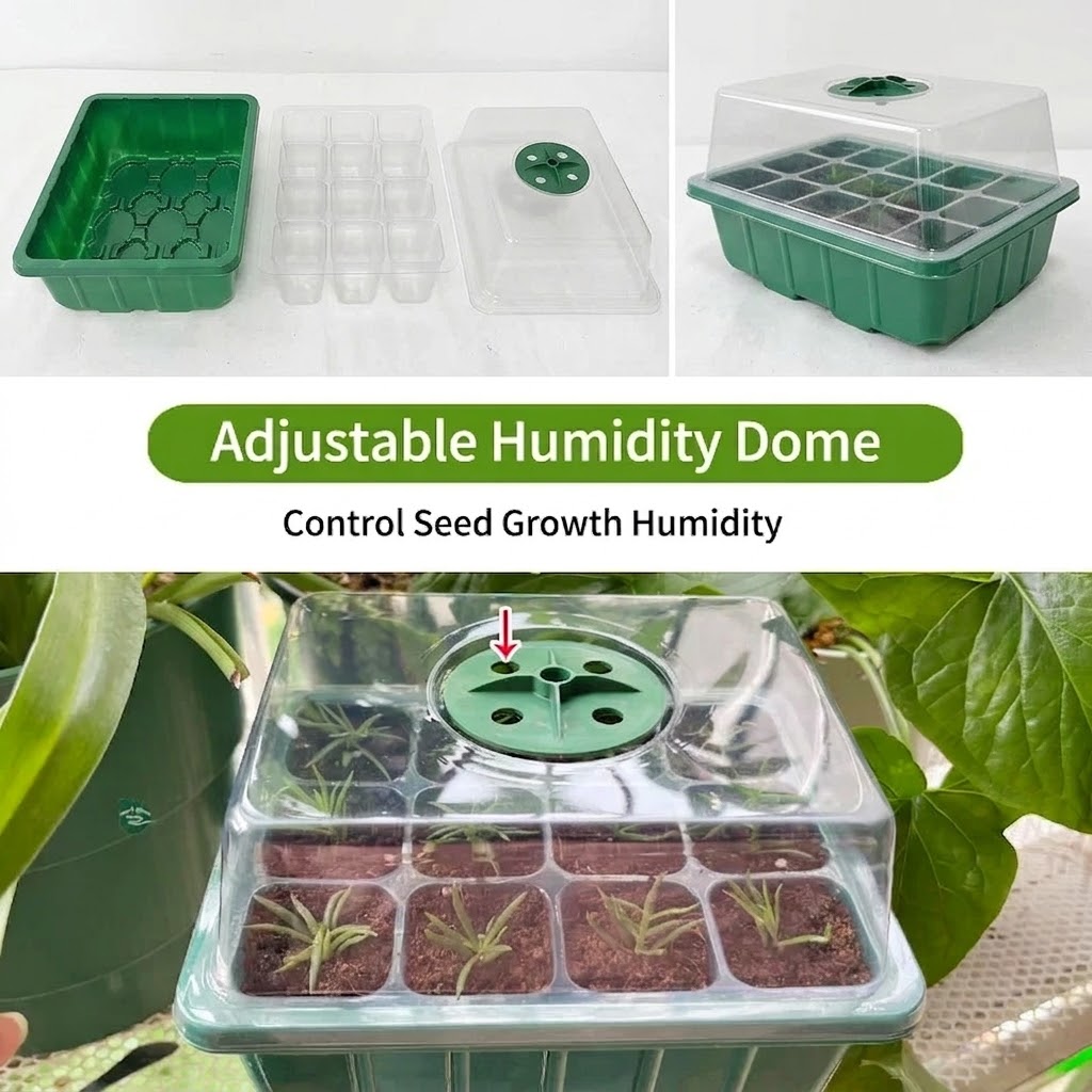 Humidity Dome Kit - Bitki Aydınlatma Kitiyle Birlikte Gelen Tohum
