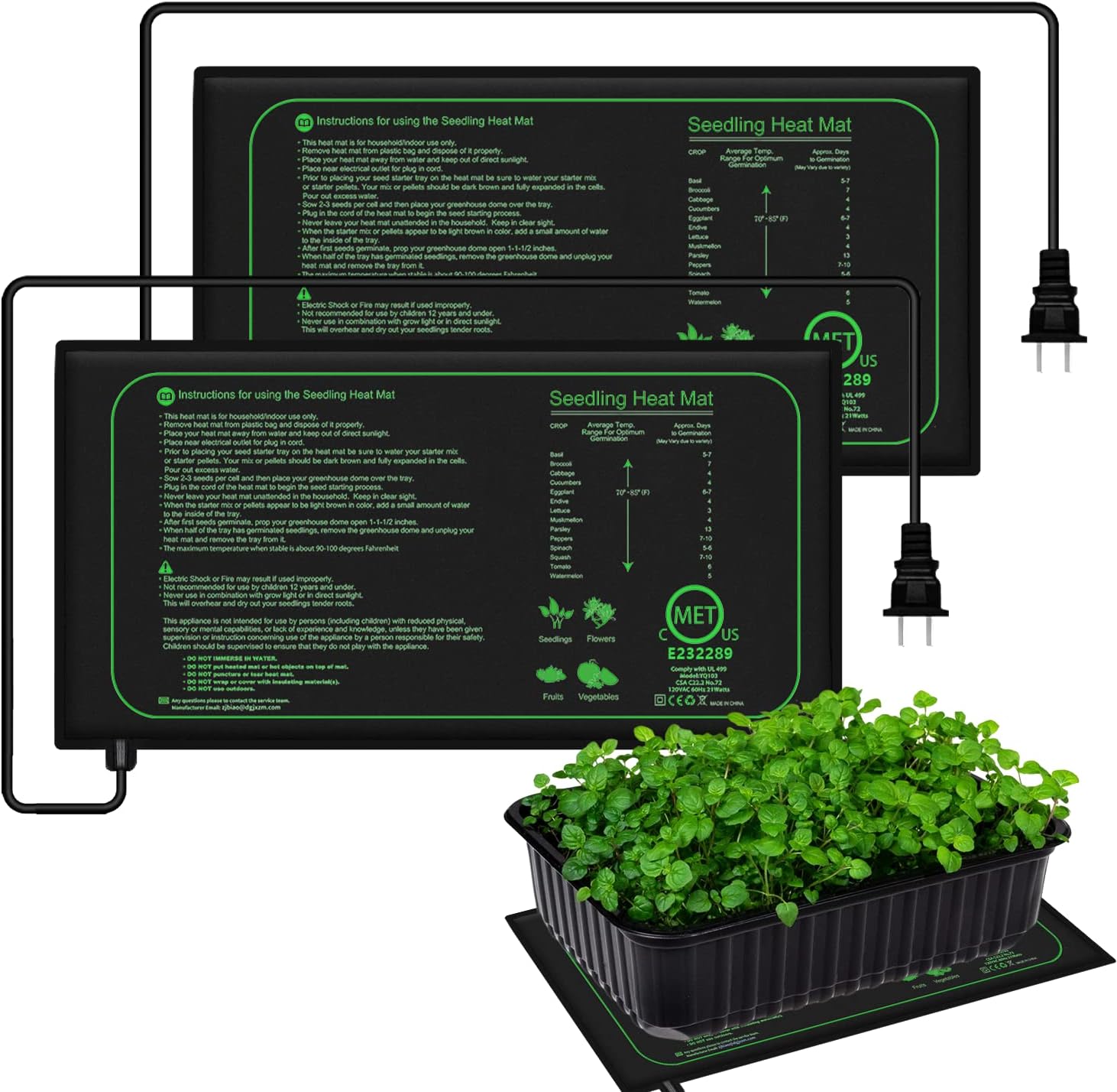 Rooting Gel Clone - 10/25/50CM Fide Isıtma Matı İç Mekan